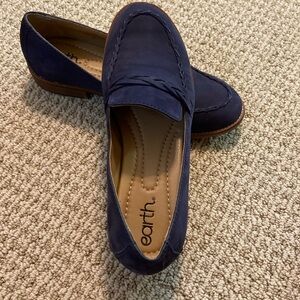 Earth Blue Suede Shoes